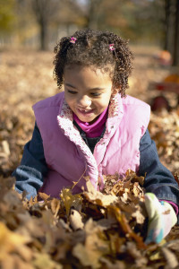Playing in the leaves_800