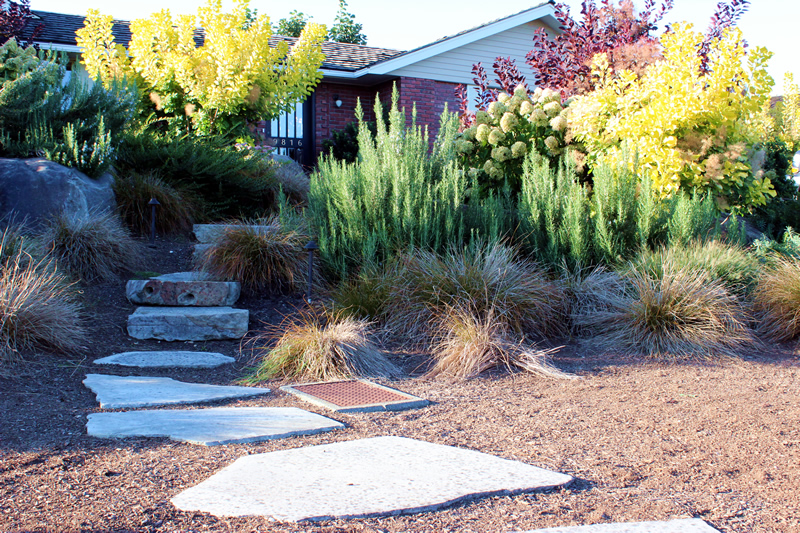 Landscaping a Walkway